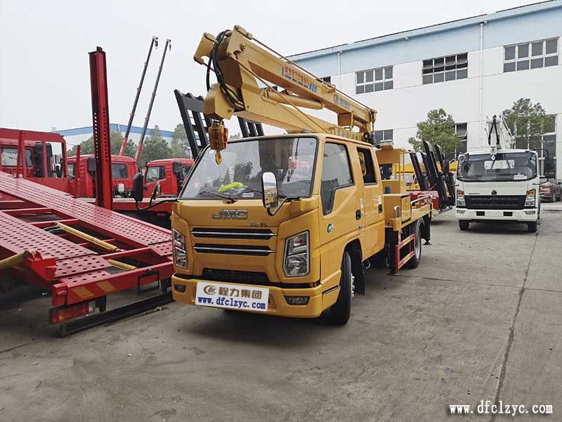 程力國六江鈴順達雙排高空作業車